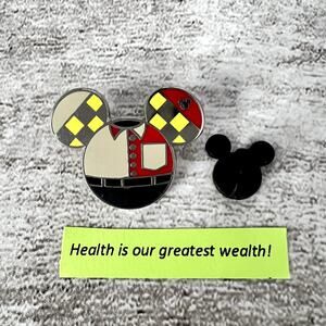 Disney Pin - Hidden Mickey - Cast Member Costume - Test Track